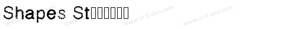 Shapes St字体转换